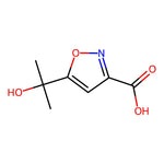 5-(1-Hydroxy-1-methylethyl)-3-isoxazolecarboxylic acid|CS-0781676|860371-76-2