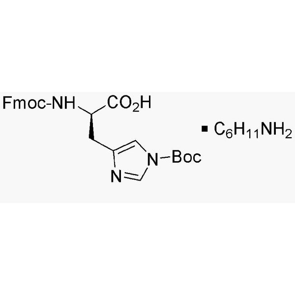 Na-Fmoc-Nim-Boc-D-histidine cyclohexylammonium salt|03712|210755-31-0