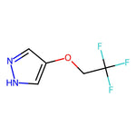 4-(2,2,2-Trifluoroethoxy)-1H-pyrazole, 95%|09-0086|211677-54-2