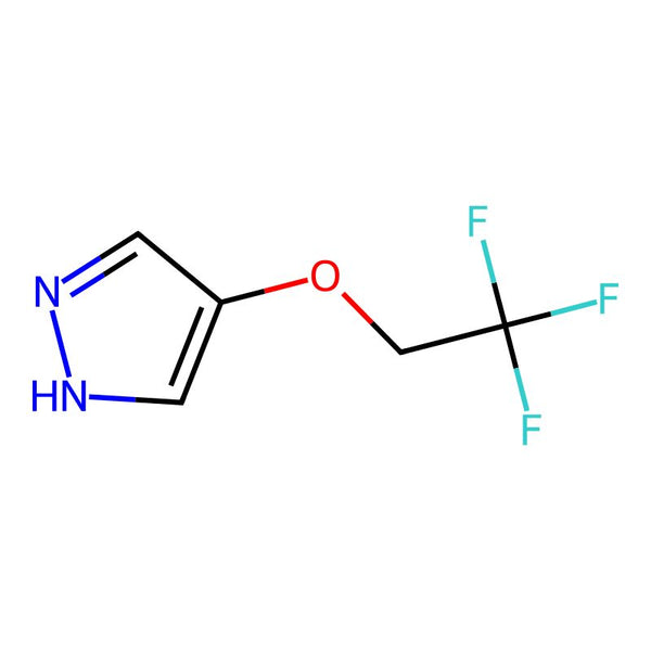 4-(2,2,2-Trifluoroethoxy)-1H-pyrazole, 95%|09-0086|211677-54-2