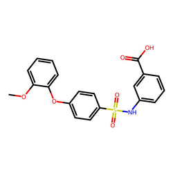 3-((4-(2-Methoxyphenoxy)phenyl)sulfonamido)benzoic acid|CS-0071645|612044-42-5