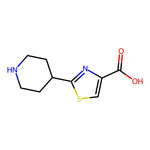 2-(Piperidin-4-yl)thiazole-4-carboxylic acid|CS-0290568|1181645-69-1
