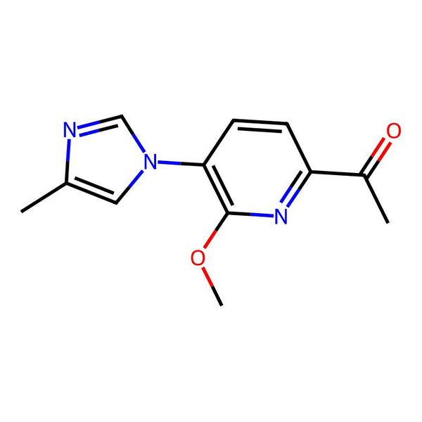 1-(6-Methoxy-5-(4-methyl-1H-imidazol-1-yl)pyridin-2-yl)ethan-1-one|CS-0103186|1242313-72-9