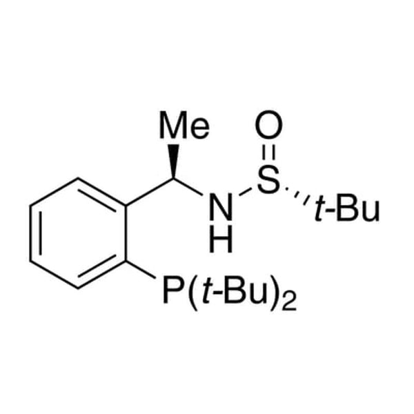 [S(R)]-N-[(R)-1-[2-(Di-tert-butylphosphanyl)phenyl]ethyl]-2-methyl-2-propanesulfinamide, 95%|15-0154