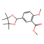 Methyl 2-methoxy-5-(4,4,5,5-tetramethyl-1,3,2-dioxaborolan-2-yl)benzoate|CS-0175555|478375-37-0