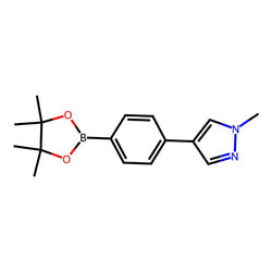 1-Methyl-4-[4-(4,4,5,5-tetramethyl-1,3,2-dioxaborolan-2-yl)phenyl]-1H-pyrazole|CS-M3445|1607838-14-1