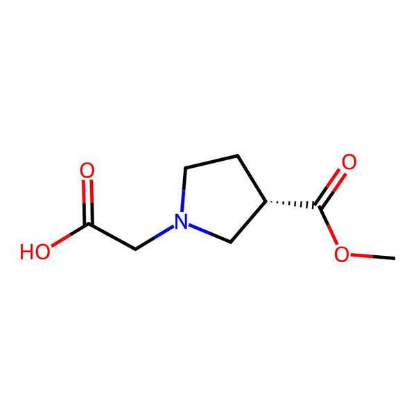 (S)-2-(3-(methoxycarbonyl)pyrrolidin-1-yl)acetic acid|CS-0334547|1292324-46-9