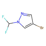 4-Bromo-1-(difluoromethyl)-1H-pyrazole|CS-W000404|956477-67-1