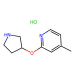 4-Methyl-2-(pyrrolidin-3-yloxy)pyridine hydrochloride|CS-0627552|1420994-15-5