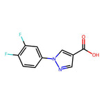 1-(3,4-Difluorophenyl)-1H-pyrazole-4-carboxylic acid|CS-0527054|1260824-80-3