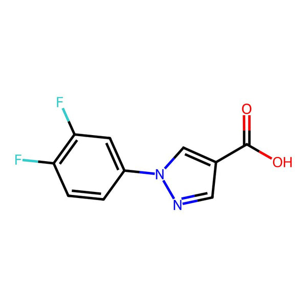 1-(3,4-Difluorophenyl)-1H-pyrazole-4-carboxylic acid|CS-0527054|1260824-80-3