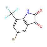 5-Bromo-7-(trifluoromethyl)indoline-2,3-dione|CS-0590436|1067187-97-6
