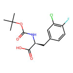 (S)-2-((tert-Butoxycarbonyl)amino)-3-(3-chloro-4-fluorophenyl)propanoic acid|CS-0438365|1629658-18-9