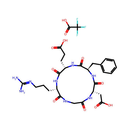 Cyclo(-Arg-Gly-Asp-D-Phe-Glu) trifluoroacetate salt|CPTD785766|756500-22-8