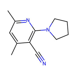 4,6-Dimethyl-2-(pyrrolidin-1-yl)pyridine-3-carbonitrile|CS-0250599|693254-24-9
