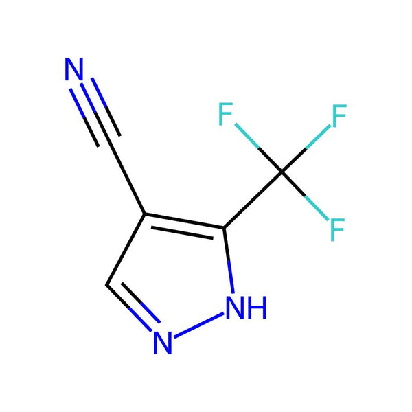 3-(Trifluoromethyl)-1H-pyrazole-4-carbonitrile|CS-0054470|318951-60-9