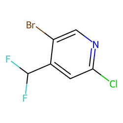 5-Bromo-2-chloro-4-(difluoromethyl)pyridine|CS-0532351|1374659-34-3