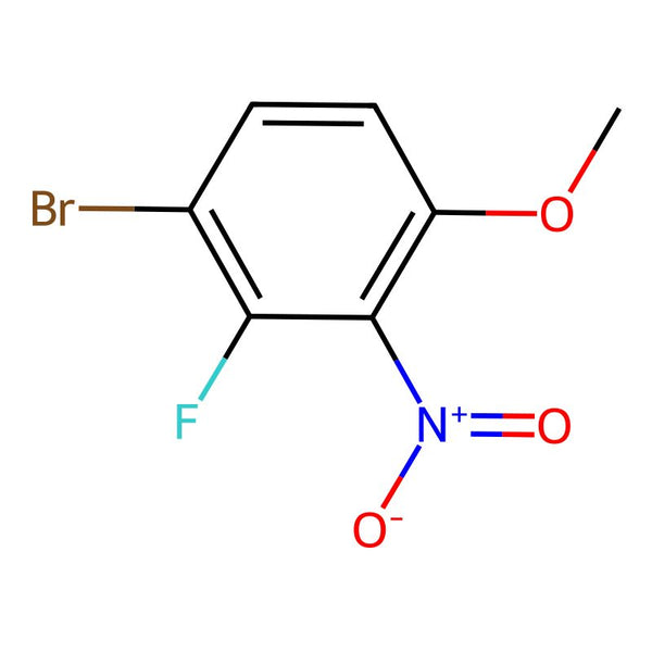4-Bromo-3-fluoro-2-nitroanisole|CS-0212296|1352317-80-6