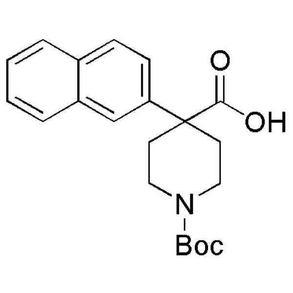 Boc-4-(naphthalen-2-yl)-piperidine-4-carboxylic acid|29366|167262-89-7
