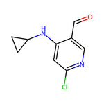 6-Chloro-4-(cyclopropylamino)nicotinaldehyde|CS-0616813|1588424-68-3