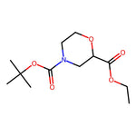 Ethyl 4-Boc-2-morpholinecarboxylate|CS-W002813|768371-16-0