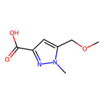 5-(Methoxymethyl)-1-methyl-1H-pyrazole-3-carboxylic acid|CS-0567904|1402447-09-9