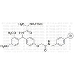 Fmoc-L-alanine Rink amide AM resin|12474