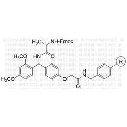 Fmoc-L-alanine Rink amide AM resin|12474