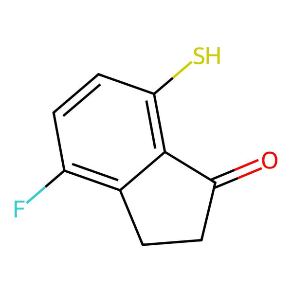 4-Fluoro-7-mercapto-2,3-dihydro-1H-inden-1-one|CS-0099882|1672661-79-8