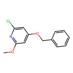 4-(Benzyloxy)-2-methoxy-6-chloropyridine, 95%|07-0217|1934854-20-2