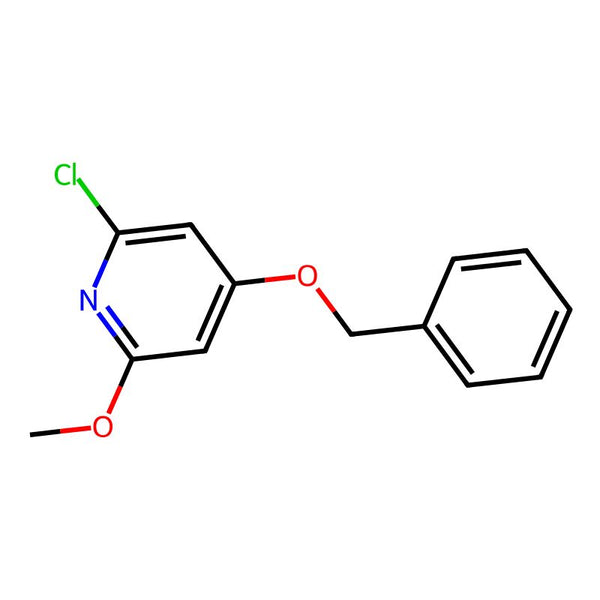 4-(Benzyloxy)-2-methoxy-6-chloropyridine, 95%|07-0217|1934854-20-2