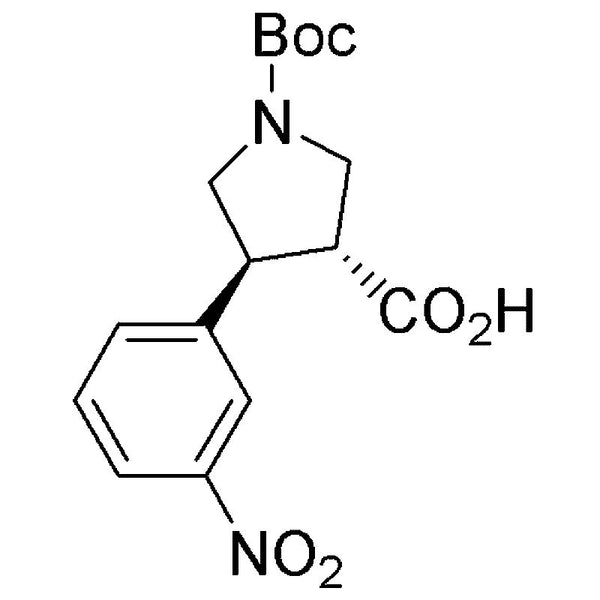 Boc-(±)-trans-4-(3-nitrophenyl)pyrrolidine-3-carboxylic acid|16009|959577-50-5