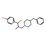 4-(3-(4-benzylpiperidin-1-yl)-1-hydroxy-2-methylpropyl)phenol|CS-M2763|375856-62-5