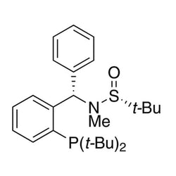 [S(R)]-N-[(1S)-1-[2-(Di-tert-butylphosphanyl)phenyl]phenylmethyl]-N,2-dimethyl-2-propanesulfinamide, 95%|15-8867|2253984-99-3