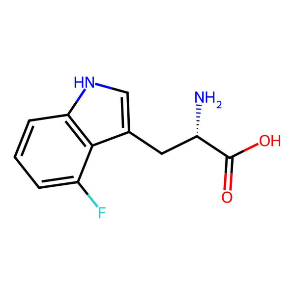 (S)-2-Amino-3-(4-fluoro-1H-indol-3-yl)propanoic acid|CS-0198851|106034-22-4