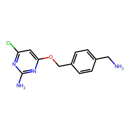 4-((4-(Aminomethyl)benzyl)oxy)-6-chloropyrimidin-2-amine, 97%|9198715|913817-45-5