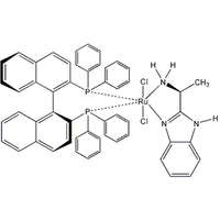 Dichloro[(S)-(-)-2,2'-bis(diphenylphosphino)-1,1'-binaphthyl][(S)-(-)-2-(α;-methylmethanamine)-1H-benzimidazole]ruthenium(II), min. 95%|44-0905|1443051-87-3