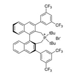 (11bS)-(-)-4,4-Di-t-butyl-2,6-bis[3,5-bis(trifluoromethyl)phenyl]-4,5-dihydro-3H-dinaphtho[2,1-c:1',2'-e]phosphepinium bromide, 99%  S-MARUOKA CAT P-TB|15-1465