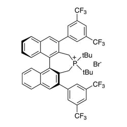 (11bS)-(-)-4,4-Di-t-butyl-2,6-bis[3,5-bis(trifluoromethyl)phenyl]-4,5-dihydro-3H-dinaphtho[2,1-c:1',2'-e]phosphepinium bromide, 99%  S-MARUOKA CAT P-TB|15-1465