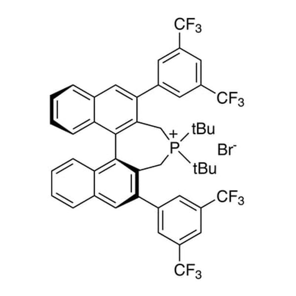 (11bS)-(-)-4,4-Di-t-butyl-2,6-bis[3,5-bis(trifluoromethyl)phenyl]-4,5-dihydro-3H-dinaphtho[2,1-c:1',2'-e]phosphepinium bromide, 99%  S-MARUOKA CAT P-TB|15-1465