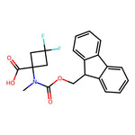 1-((((9H-fluoren-9-yl)methoxy)carbonyl)(methyl)amino)-3,3-difluorocyclobutane-1-carboxylic acid|CS-0471344|2296988-69-5
