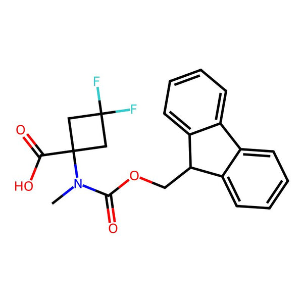 1-((((9H-fluoren-9-yl)methoxy)carbonyl)(methyl)amino)-3,3-difluorocyclobutane-1-carboxylic acid|CS-0471344|2296988-69-5