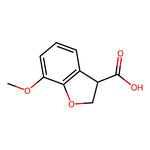 7-Methoxy-2,3-dihydrobenzofuran-3-carboxylic acid|CS-0438340|1503378-02-6