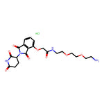 Thalidomide-O-amido-PEG2-C2-NH2 (hydrochloride)|CS-0120478|2376990-30-4