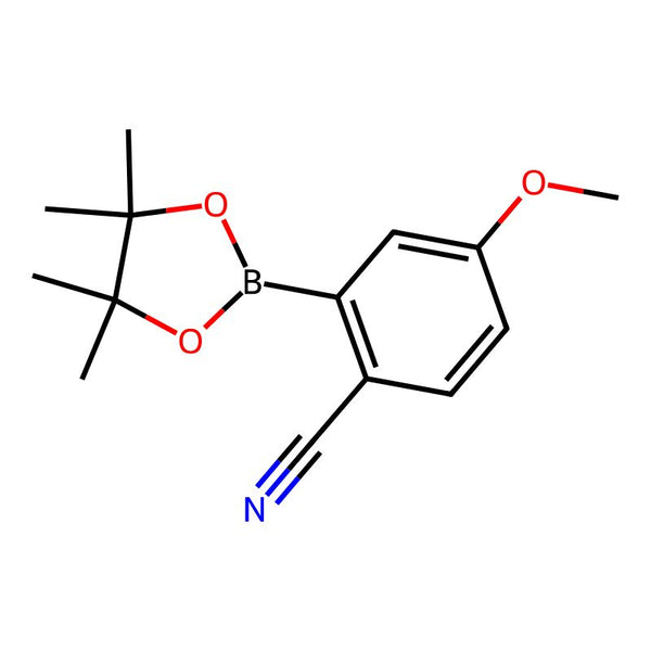 4-Methoxy-2-(4,4,5,5-tetramethyl-1,3,2-dioxaborolan-2-yl)benzonitrile|CS-0368943|863868-23-9