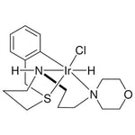 Chlorohydro[2-[[[3-[[3-(4-morpholinyl-κN4)propyl]amino-κN]propyl]thio-κS]methyl]phenyl-κC]iridium(III)|77-0550|1799787-28-2