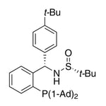 [S(R)]-N-[(S)-(4-(tert-Butyl)phenyl)[2-(diadamantanphosphino)phenyl]methyl]-2-methyl-2-propanesulfinamide, 95%|15-0031