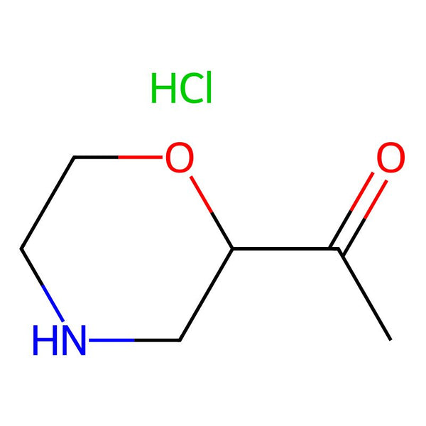 1-(Morpholin-2-yl)ethan-1-one hydrochloride|CS-0197640|1228600-25-6