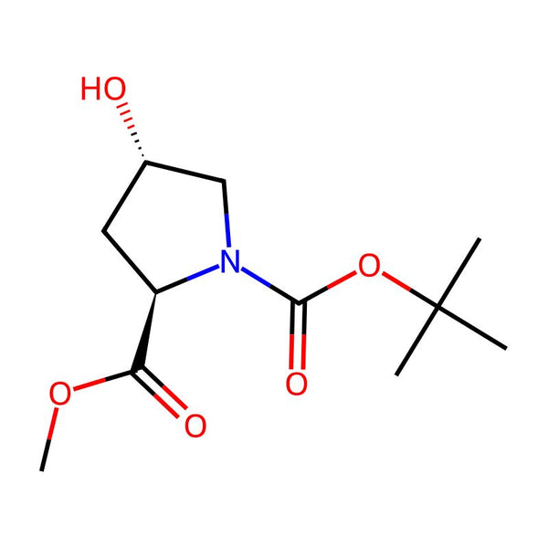 (2R,4S)-1-tert-Butyl 2-methyl 4-hydroxypyrrolidine-1,2-dicarboxylate|CS-W018668|135042-17-0
