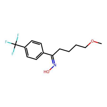 1-Pentanone, 5-methoxy-1-[4-(trifluoromethyl) phenyl] -, oxime|C4X-12002|61747-22-6